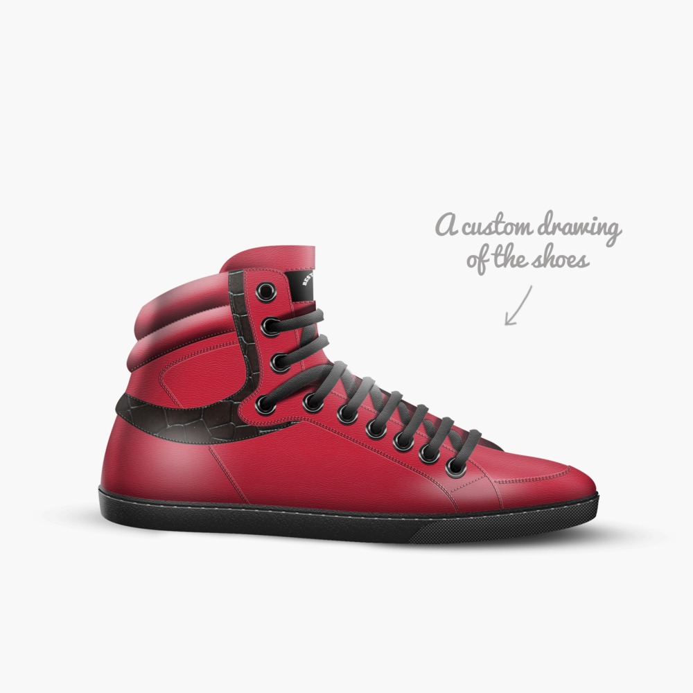 Flight24 limited edition shoe Flight24 artisan made in Italy shoes by Courtney Clark