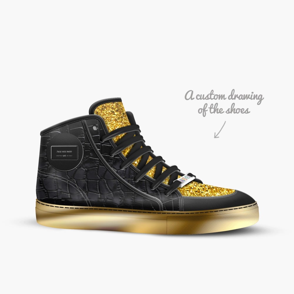THESE HOES MADD limited edition shoe THESE HOES MADD artisan made in Italy shoes by Queen Pin