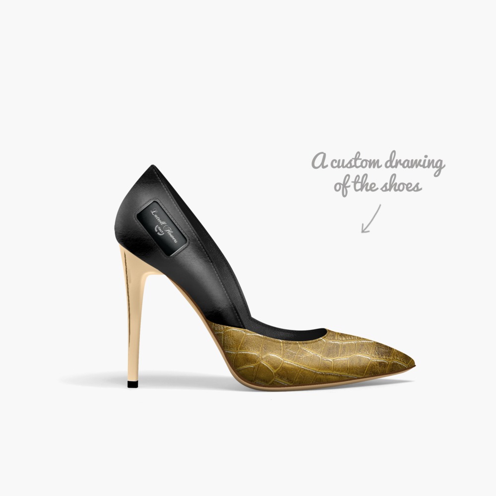 Latrell Flowers artisan made in Italy shoes by Tia Latrell