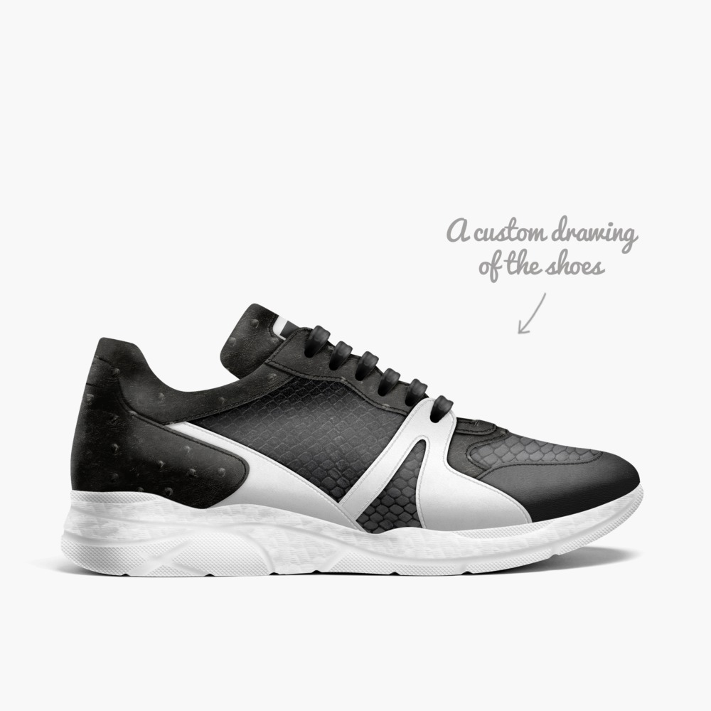 Papa' limited edition shoe Papa' artisan made in Italy shoes by Jarelle Lewis