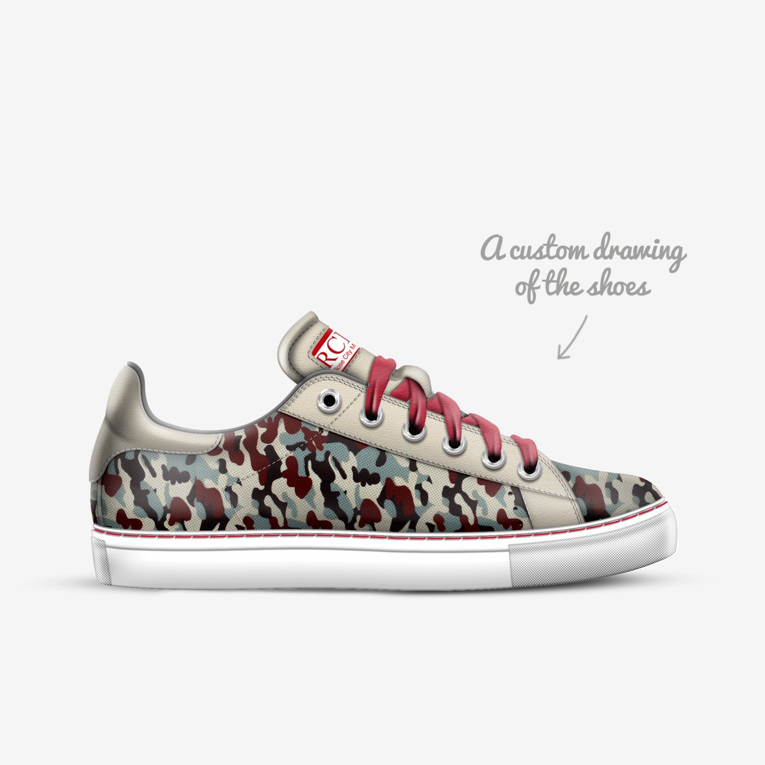 RCMG…NESSROSE custom made in Italy shoes by Sire Sorose | Sketch view