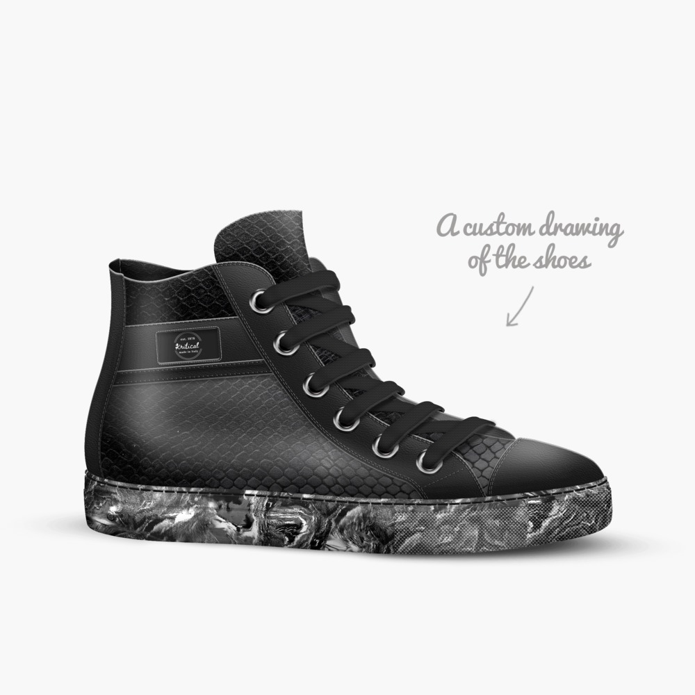 Kritical limited edition shoe Kritical artisan made in Italy shoes by K Rob