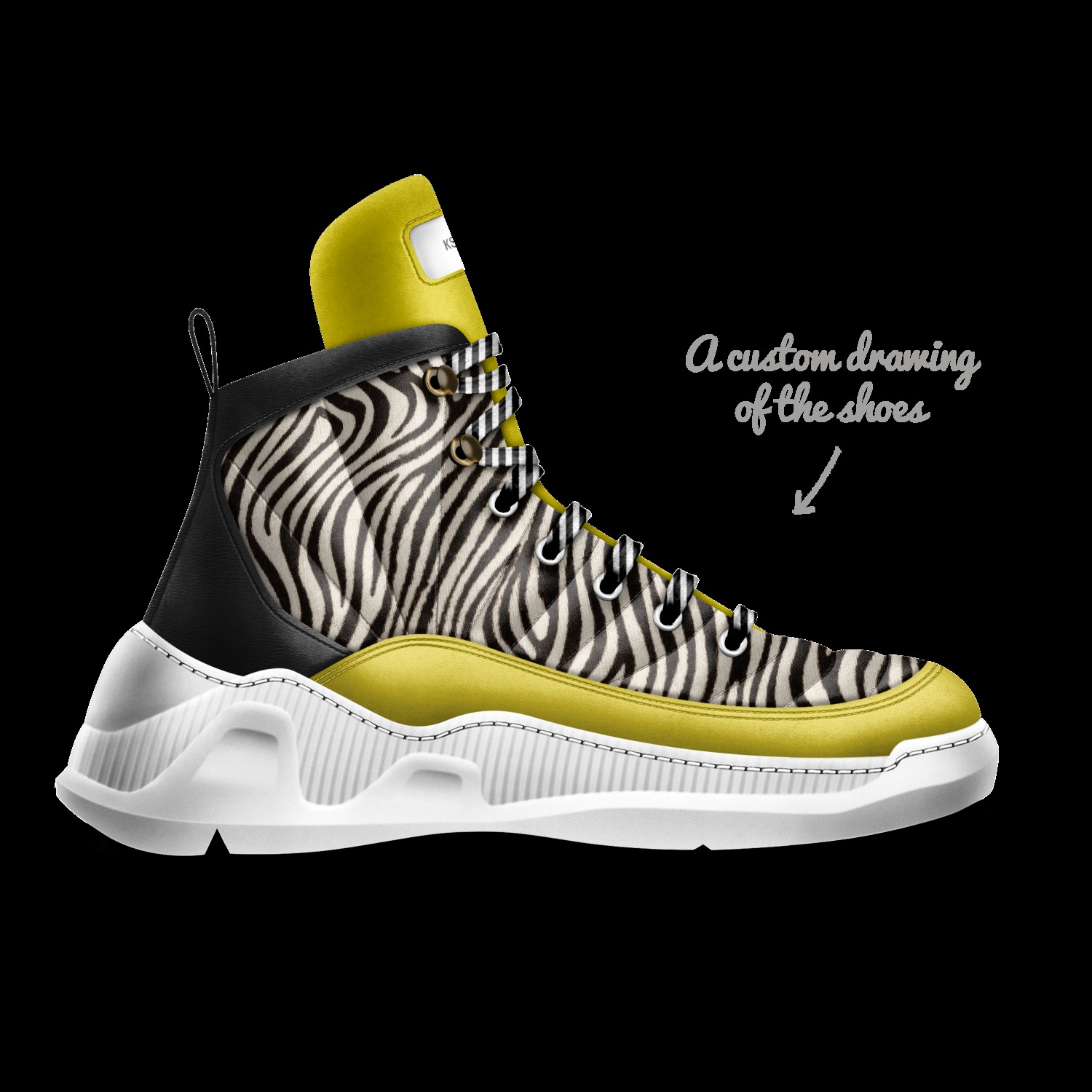 The Katherine A Custom Shoe concept by Katrien Joos