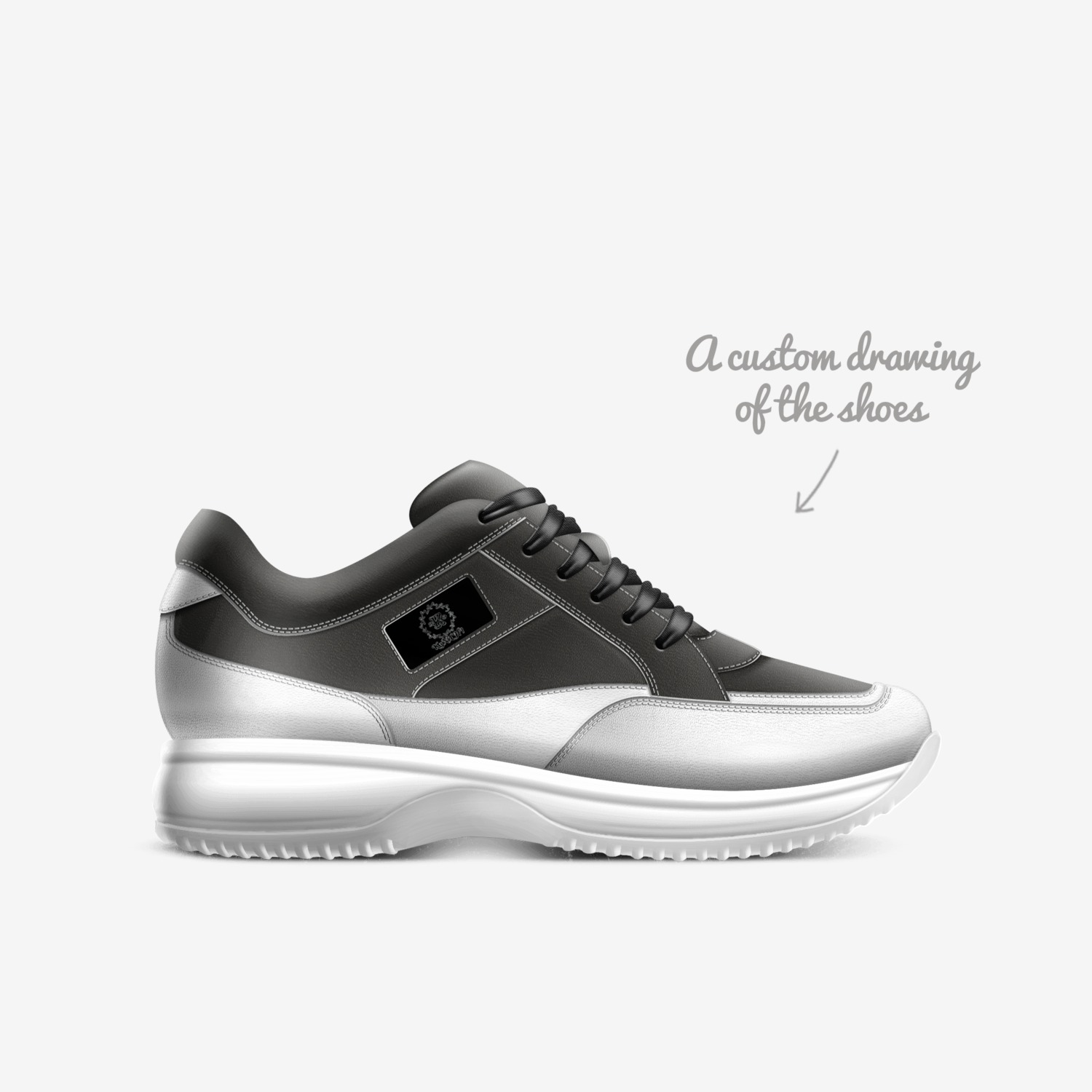 K3NICHI custom made in Italy shoes by Tone J | Sketch view