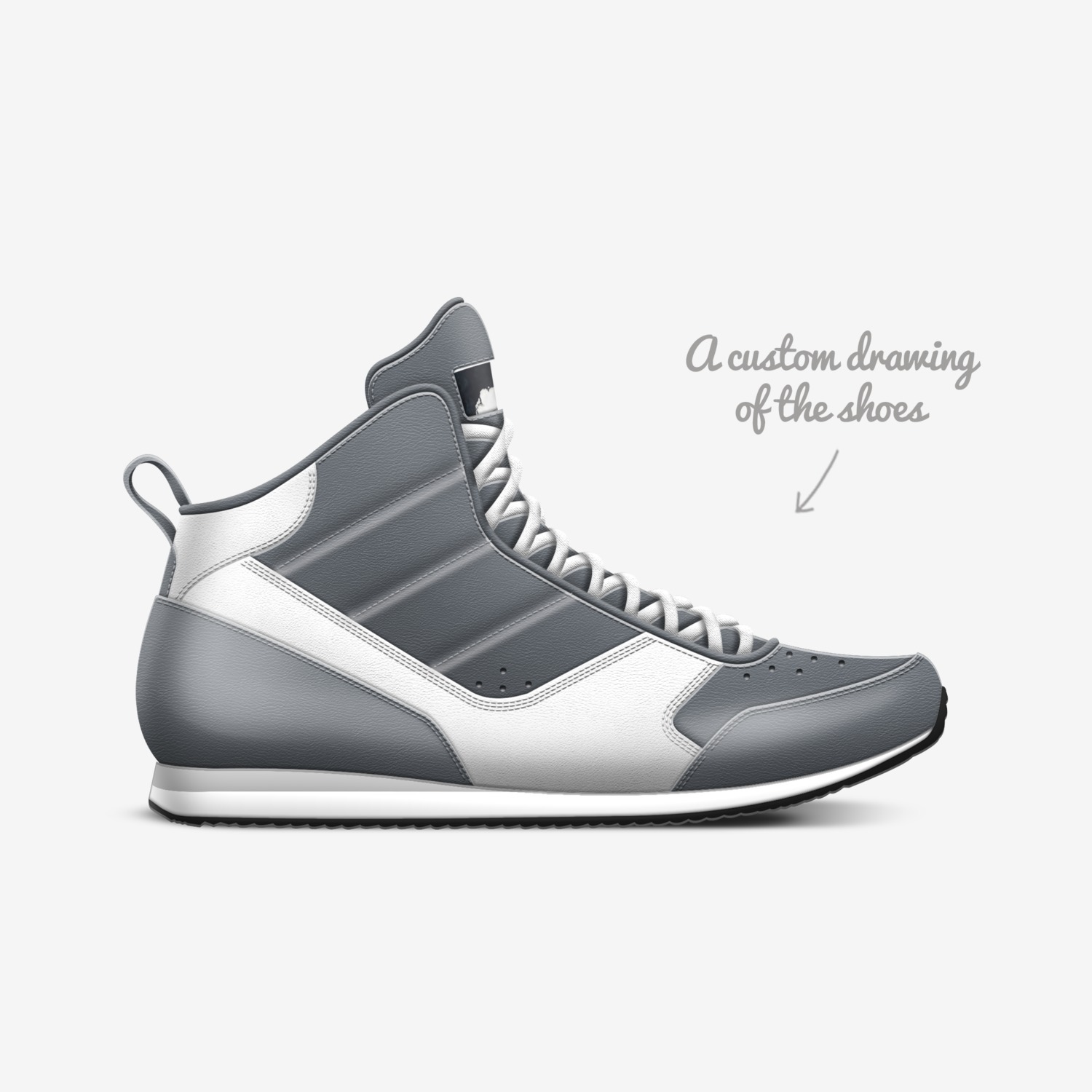 vapes2 custom made in Italy shoes by Charles Morgan | Sketch view