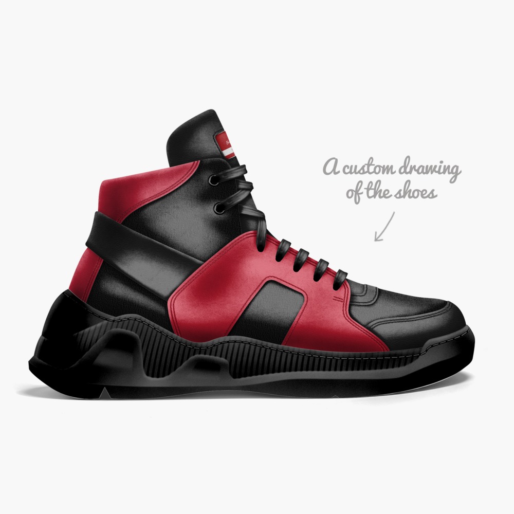 From The Muscle limited edition shoe From The Muscle artisan made in Italy shoes by Mustafa ‘abdul-malik As-salafy ‘abdullah