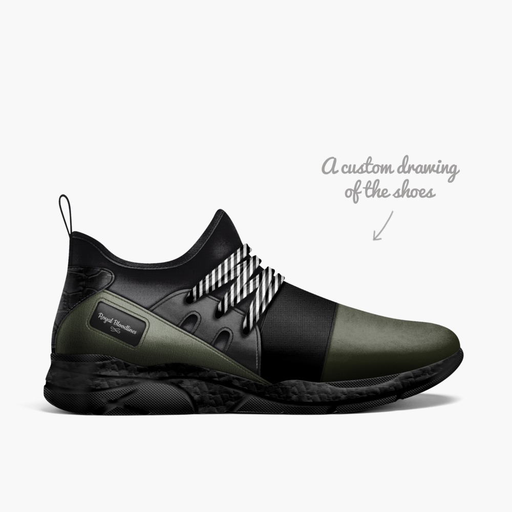 Royal Bloodlines limited edition shoe Royal Bloodlines artisan made in Italy shoes by Marlon Graham