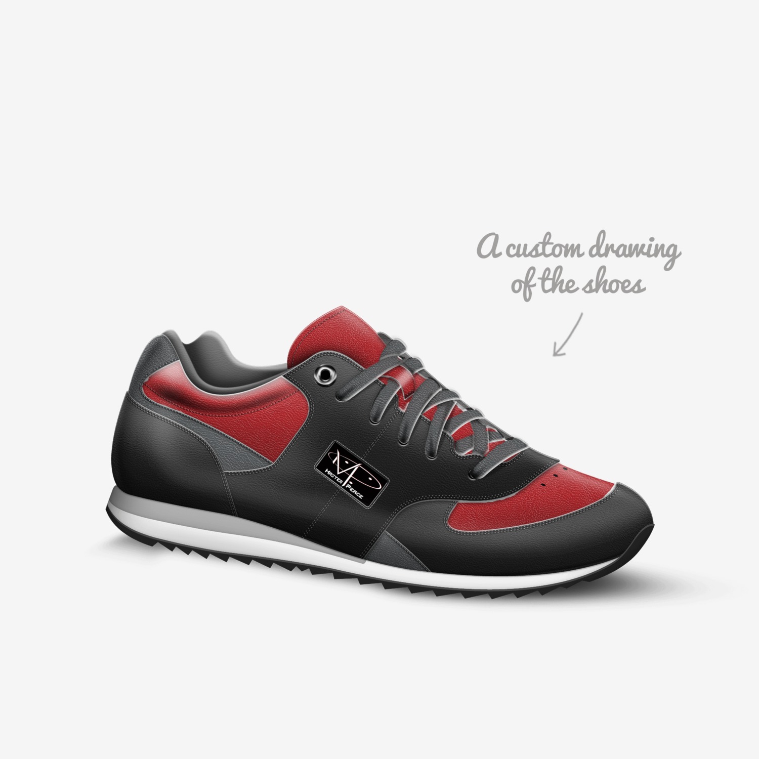 VAN, No-S, MMM's custom made in Italy shoes by Michael Porter | Sketch view