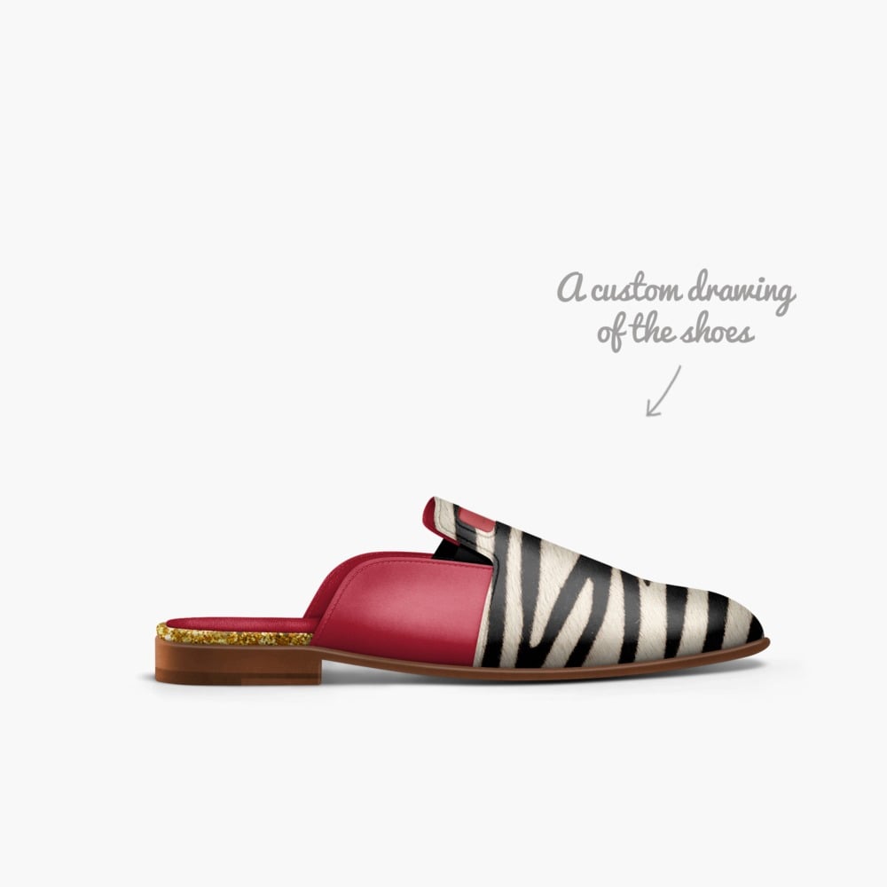 Annie limited edition shoe Annie artisan made in Italy shoes by Frankie Bellamy