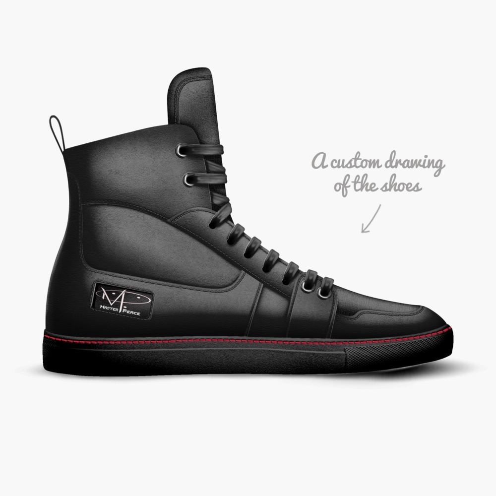 GENES1S6-SAGA-HI limited edition shoe GENES1S6-SAGA-HI artisan made in Italy shoes by Michael Porter