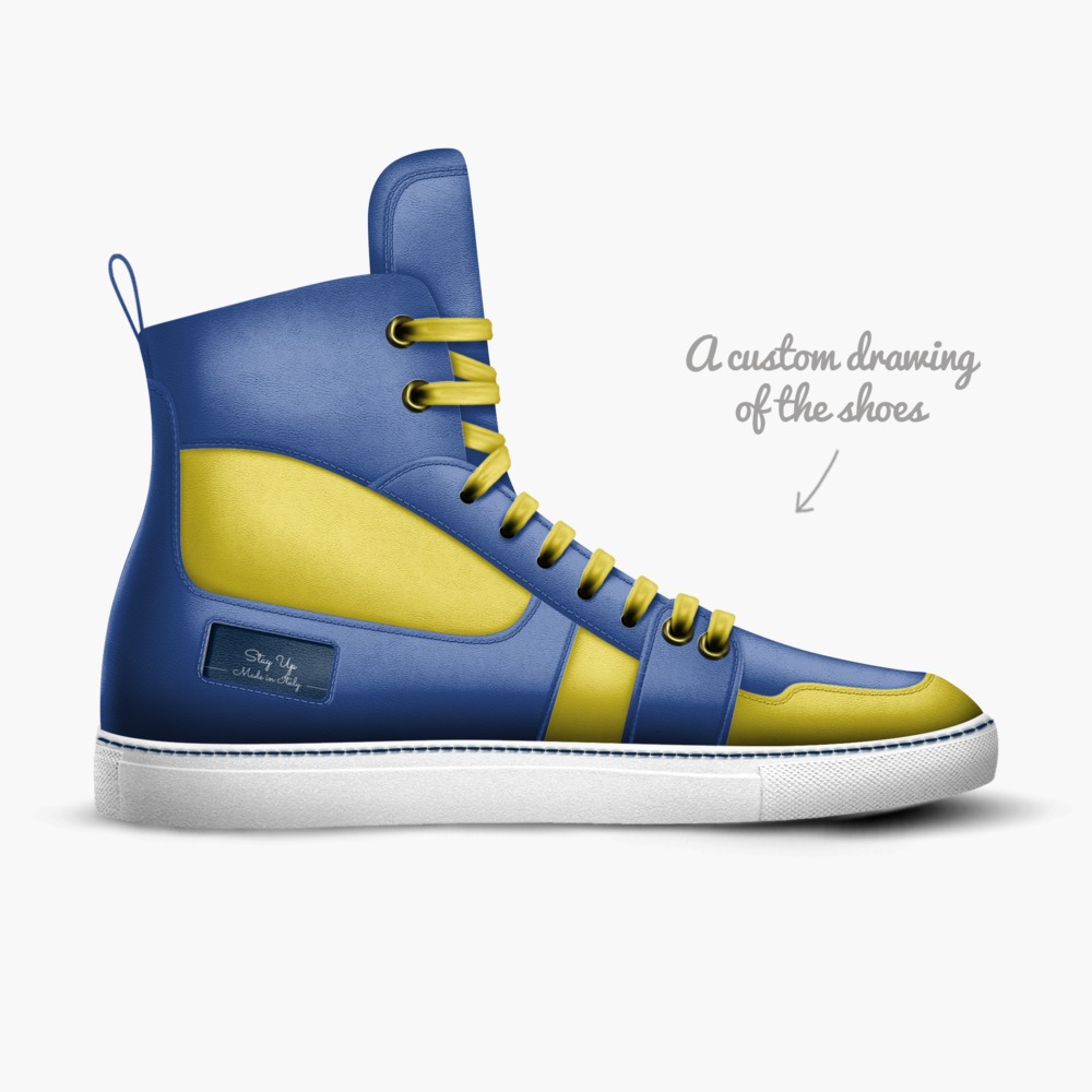 Stay Up limited edition shoe Stay Up artisan made in Italy shoes by Larry Perry, Sr.