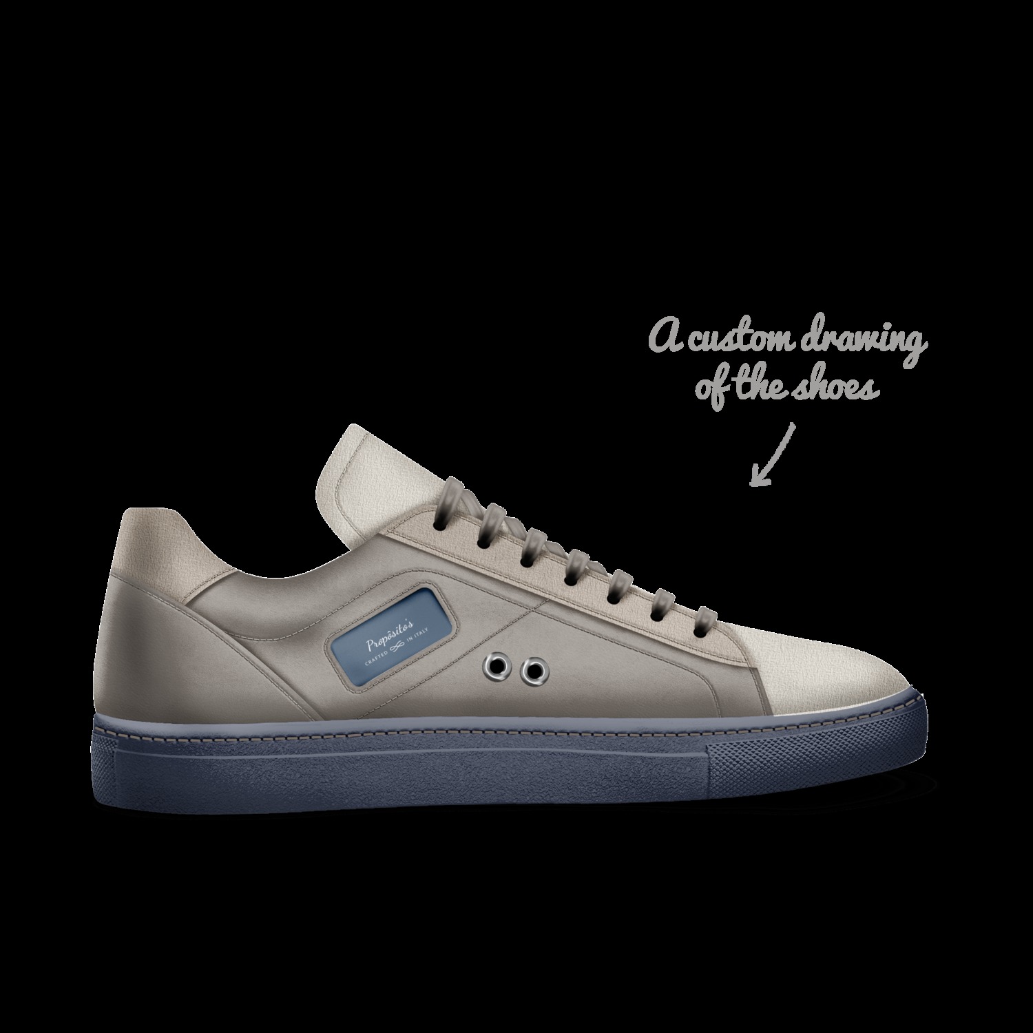 Custom made italian shoes hot sale