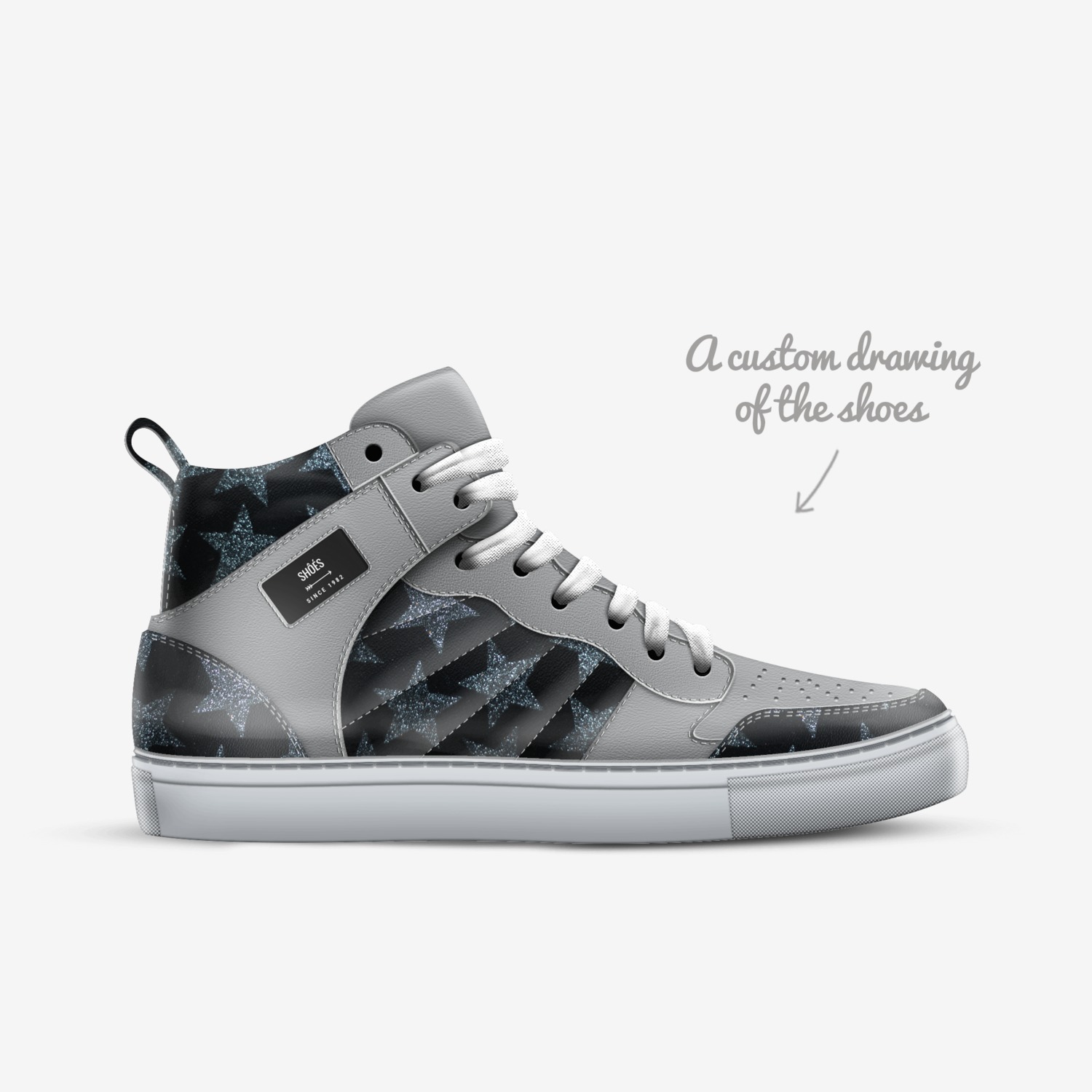 Shôés custom made in Italy shoes by Marci Thompson | Sketch view