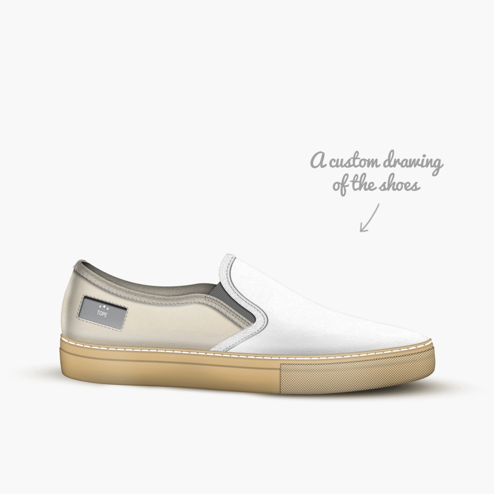 TOPE limited edition shoe TOPE artisan made in Italy shoes by Abrahan Soto