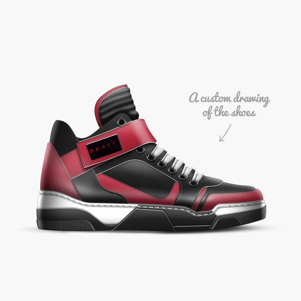 iBeast limited edition shoe iBeast artisan made in Italy shoes by Jermaine Curney