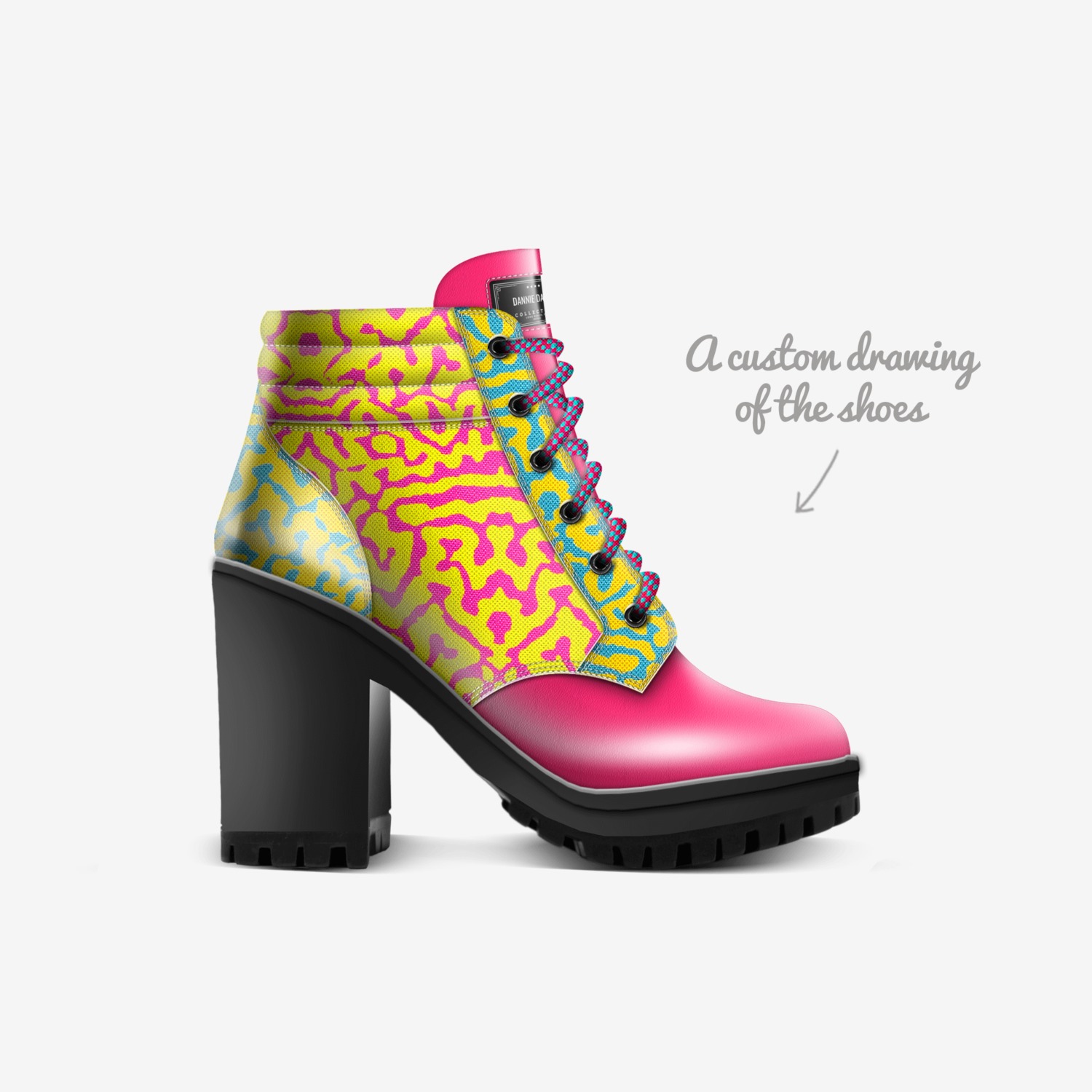 Dannie Darko A Custom Shoe concept by Daniel Landry
