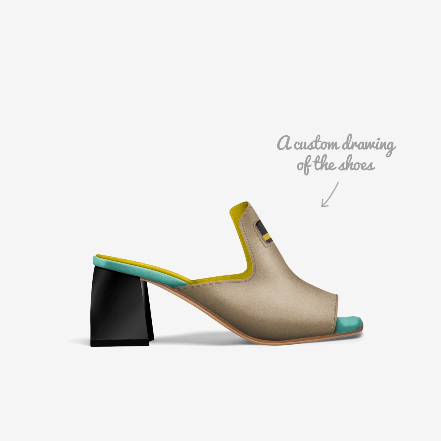 Debs custom made in Italy shoes by Horace Graham | Sketch view