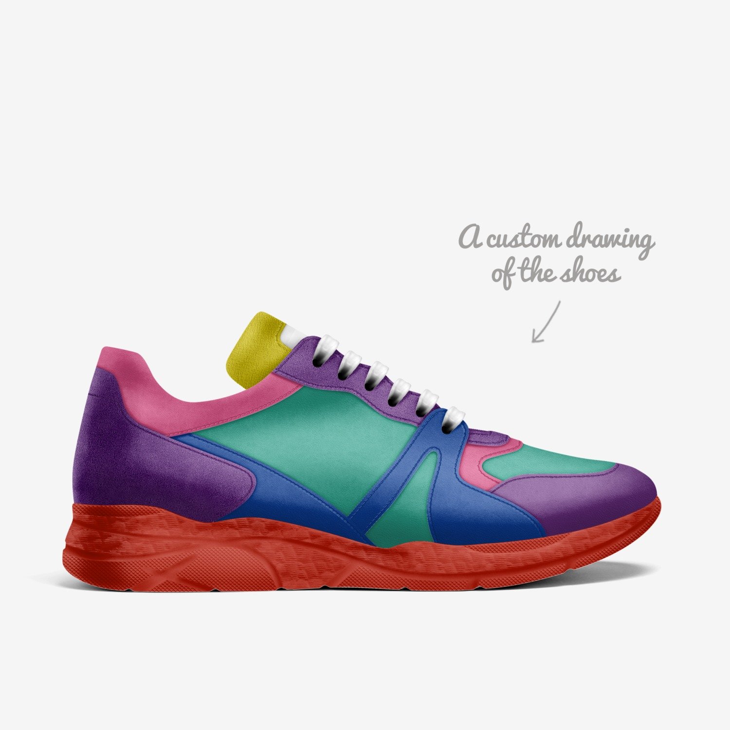 Salpicar custom made in Italy shoes by Sino Lawery | Sketch view