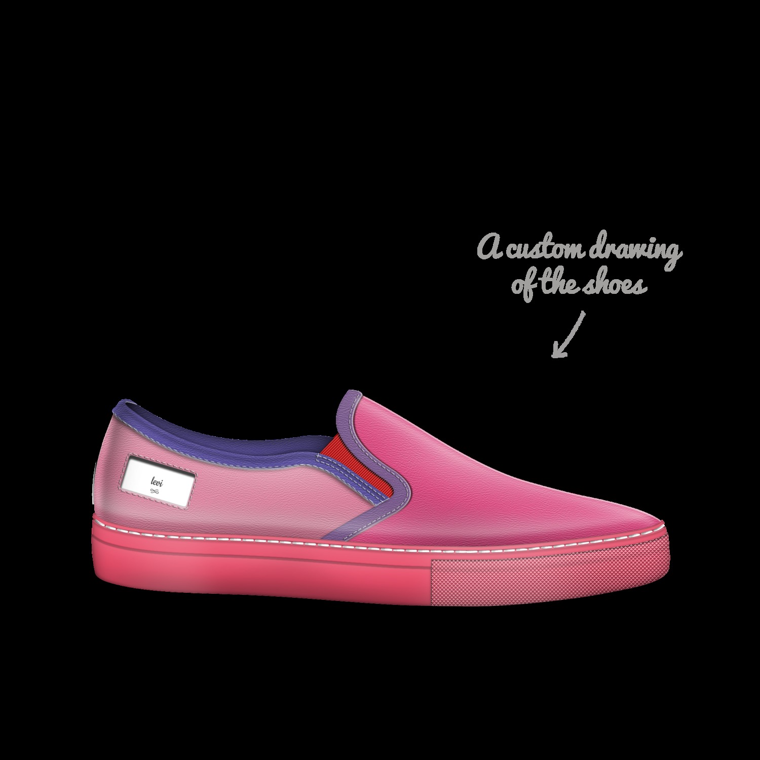 Levis pink shoes hotsell