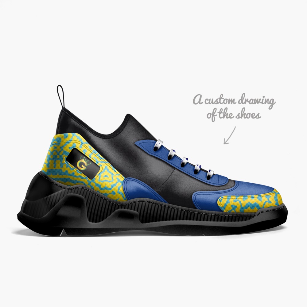 G-SQUAD limited edition shoe G-SQUAD artisan made in Italy shoes by Evelyn Osorio