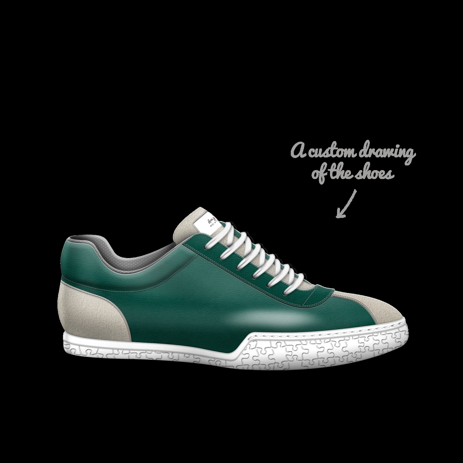 Amz shoes custom discount