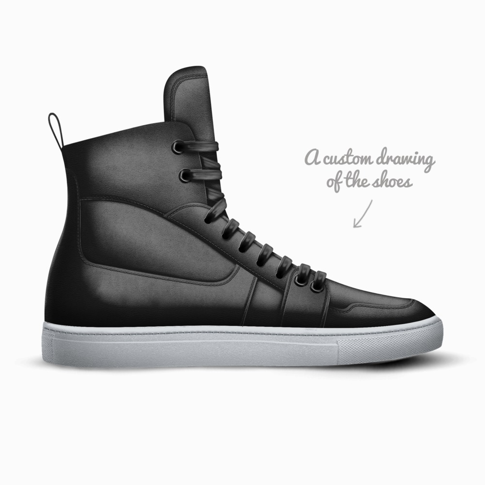 Buster limited edition shoe Buster artisan made in Italy shoes by Fareed Rashad