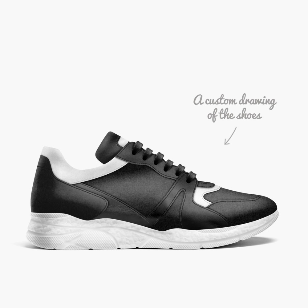 Alpha Undivided BE limited edition shoe Alpha Undivided BE artisan made in Italy shoes by Aldric Horton Jr