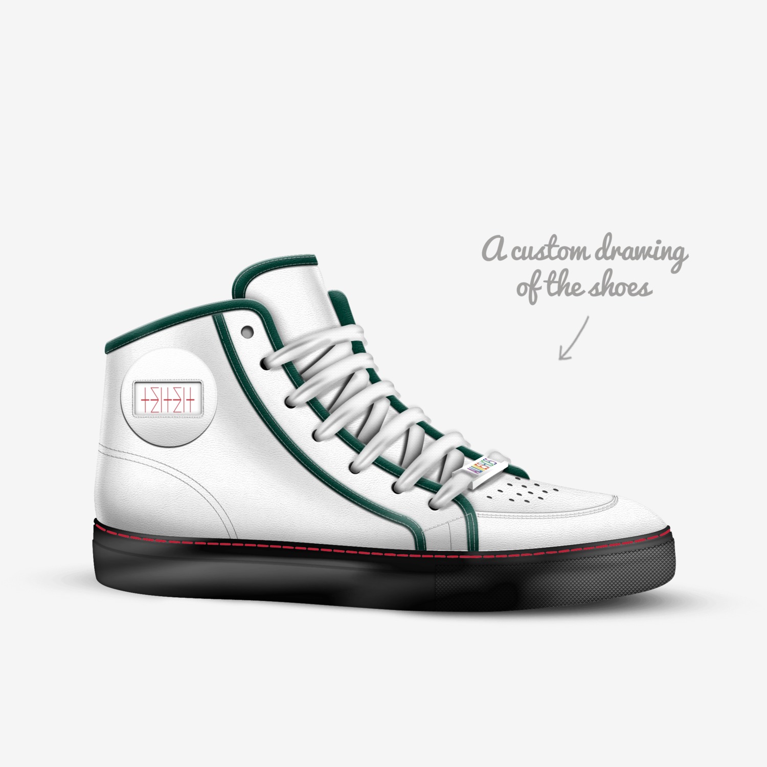 Nazareth custom made in Italy shoes by Ricardo Yoreh Ladino | Sketch view