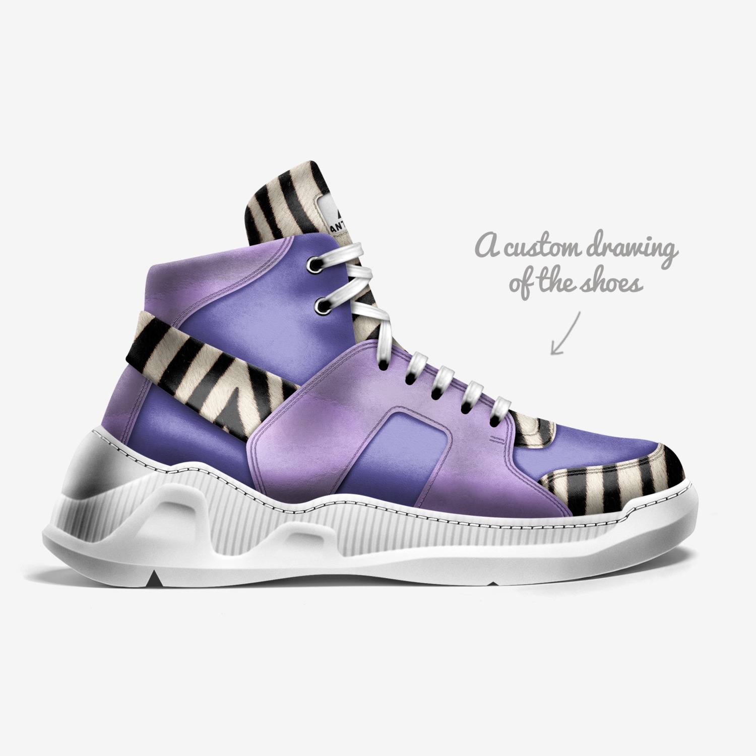 Anthony’s  custom made in Italy shoes by Anthony’s Shoes Brand | Sketch view