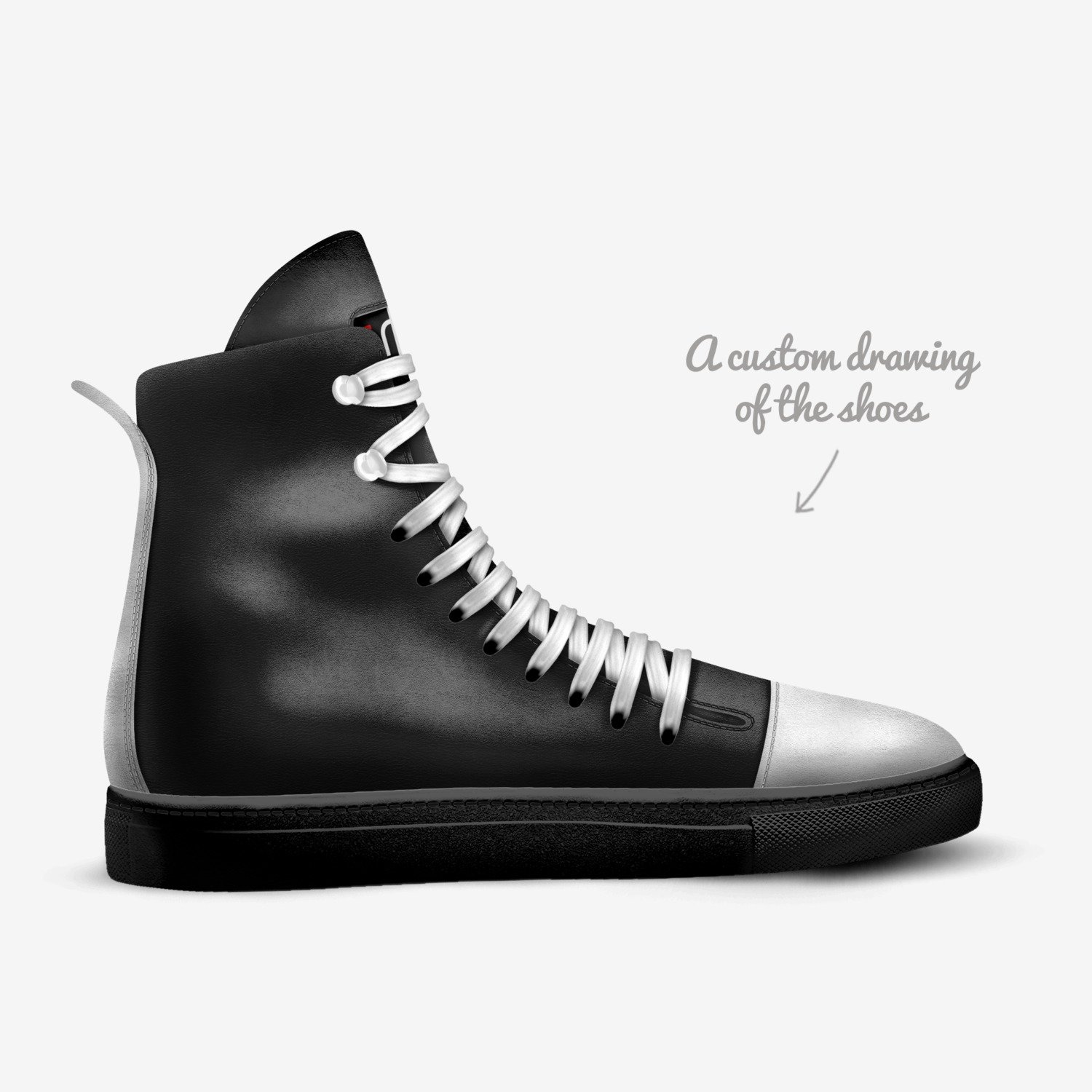 ENO 1991 custom made in Italy shoes by Redstar Mafia | Sketch view