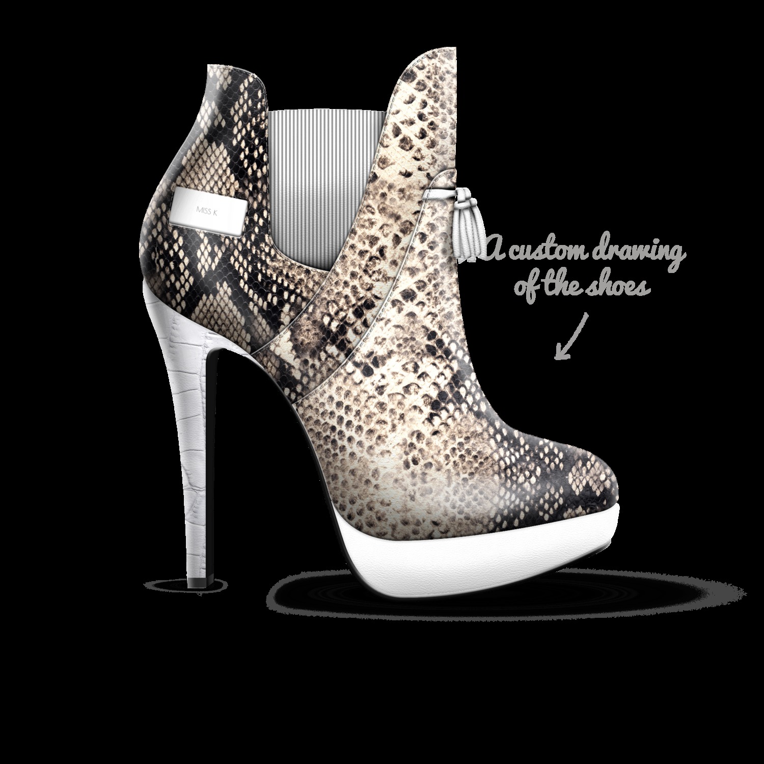 Miss K | A Custom Shoe concept by Janelle Kaohu