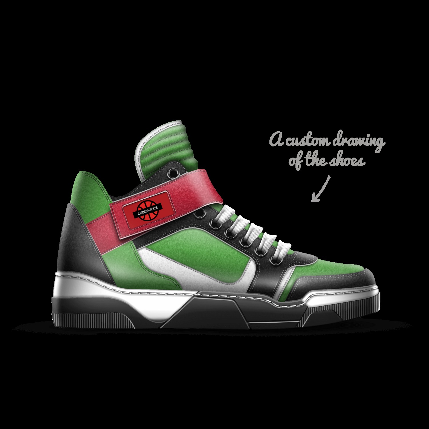 Razorback A Custom Shoe concept by Justin Smith