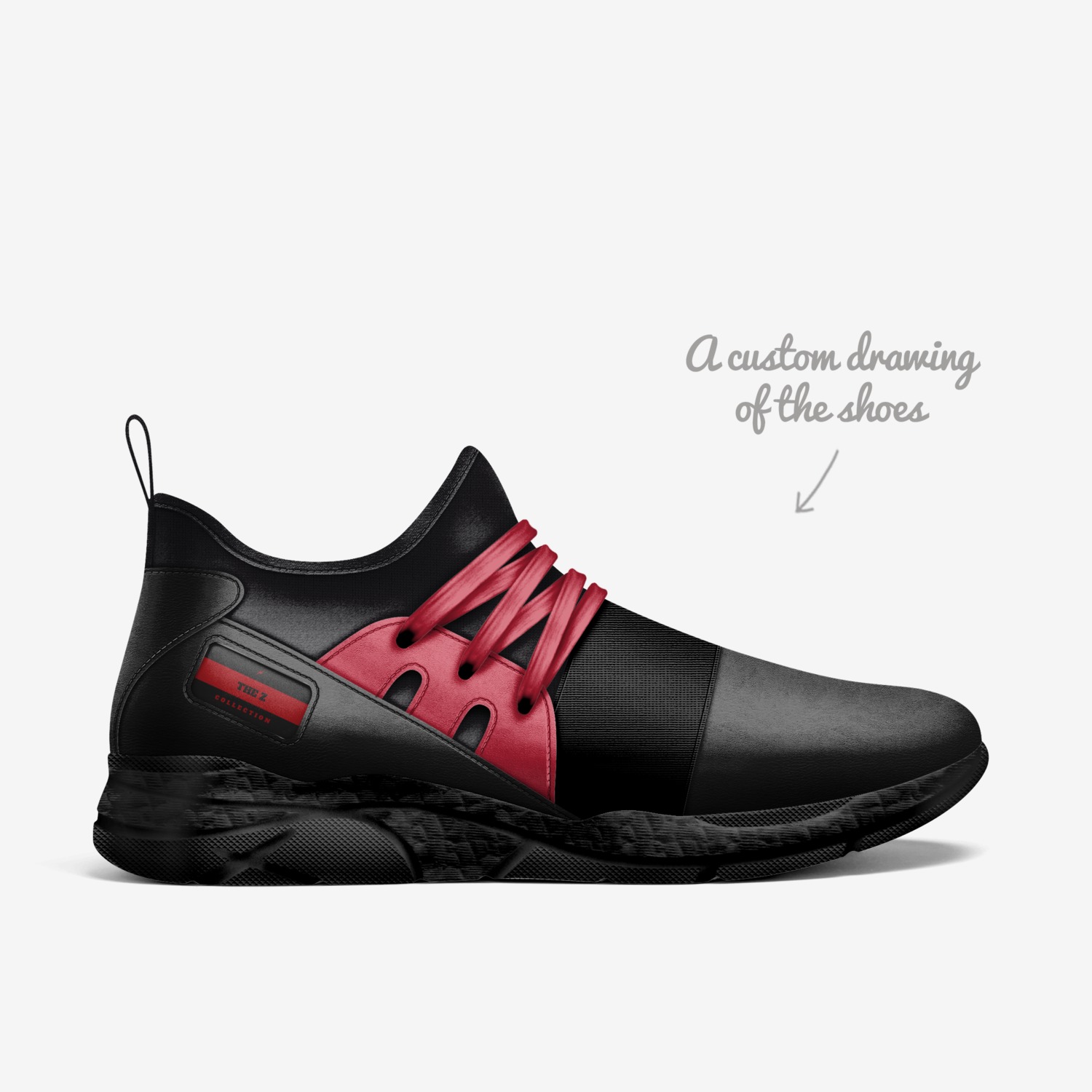 THE Z custom made in Italy shoes by M. B. Meyer | Sketch view