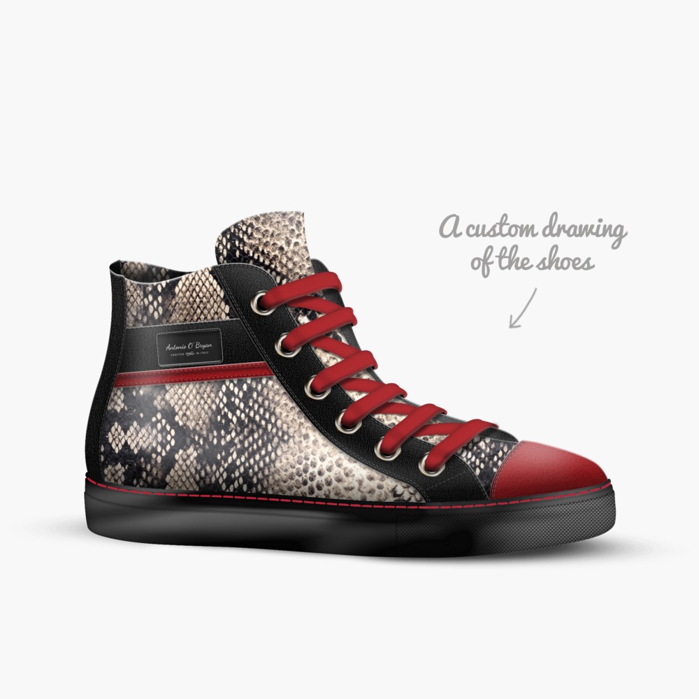 Adam & Eve limited edition shoe Adam & Eve artisan made in Italy shoes by Antonio Hubert