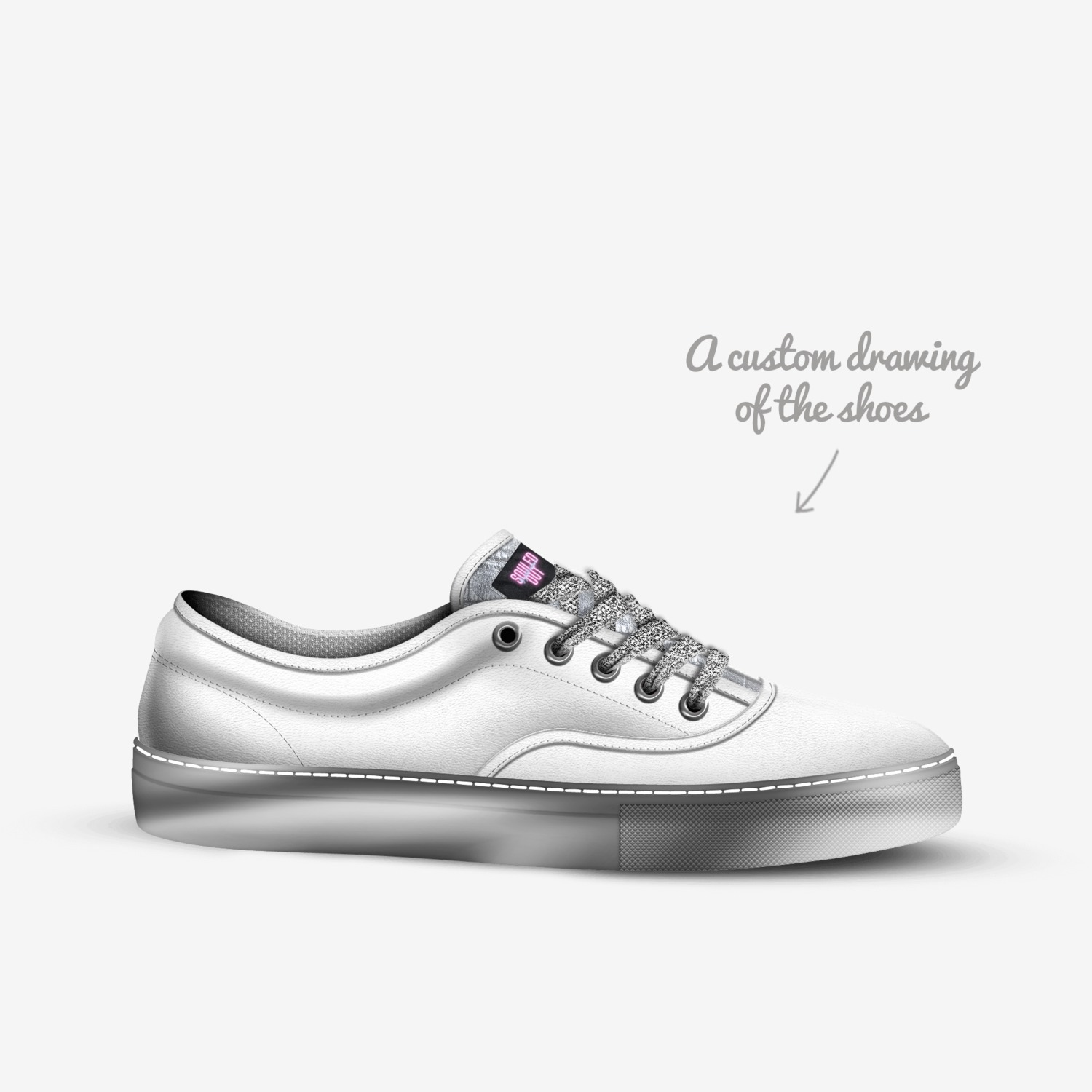 Souled Out custom made in Italy shoes by Him.&her.31 Laila | Sketch view