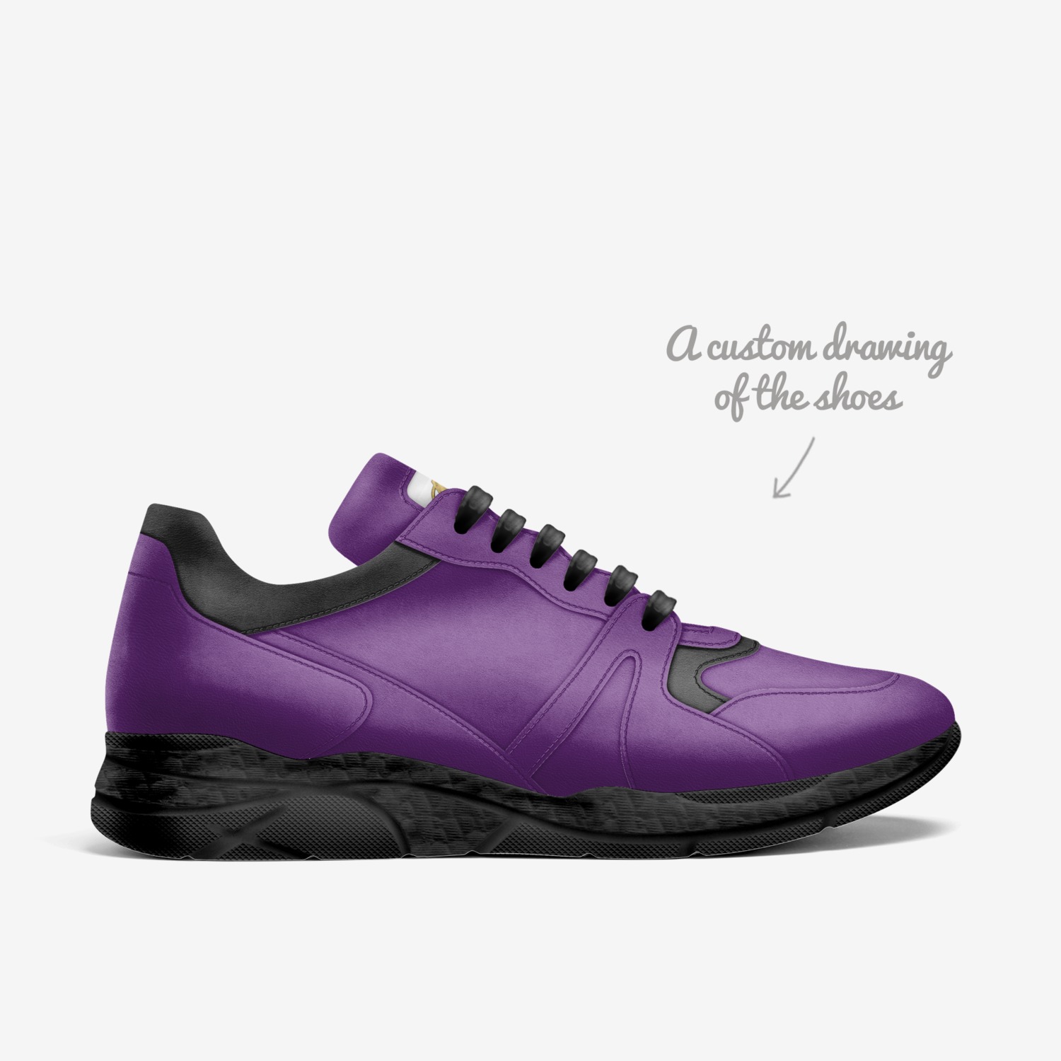 GLB Wind Walkers custom made in Italy shoes by Jarrod Dixon | Sketch view