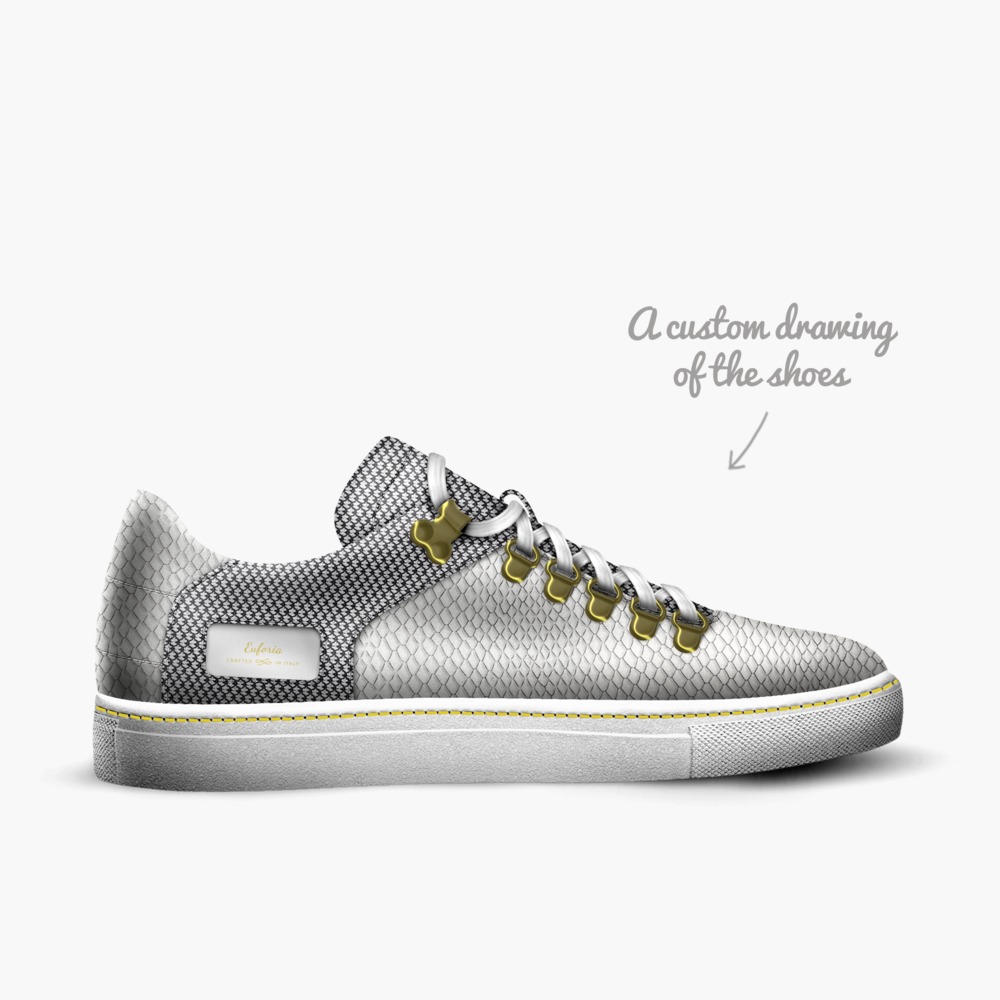 Euforia limited edition shoe Euforia artisan made in Italy shoes by Guy Dailey