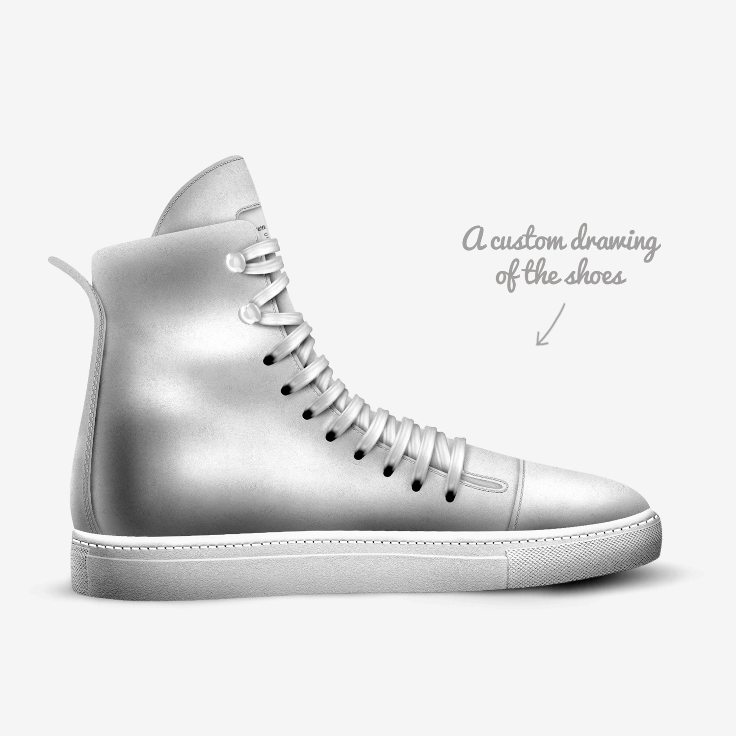 Shawn Philippe custom made in Italy shoes by S. Hobbs | Sketch view