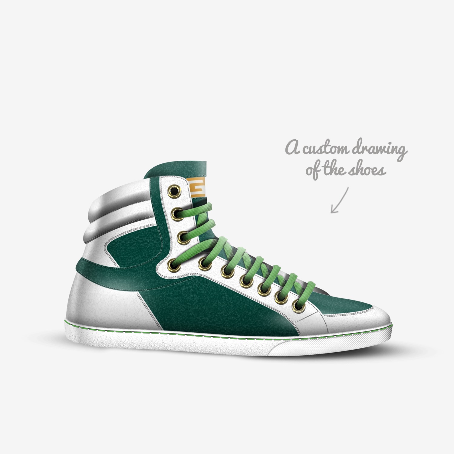 GolGal custom made in Italy shoes by Sophat Meas | Sketch view