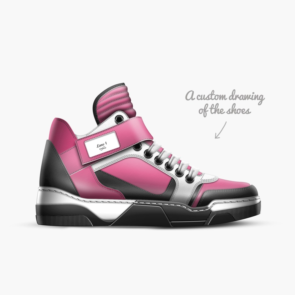 Lane 1 limited edition shoe Lane 1 artisan made in Italy shoes by Amira-dior Traynham- Artis