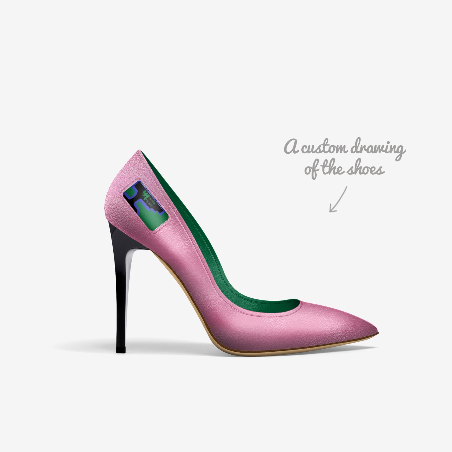 YHUNTA MOON® custom made in Italy shoes by Hunta Moon, Llc | Sketch view