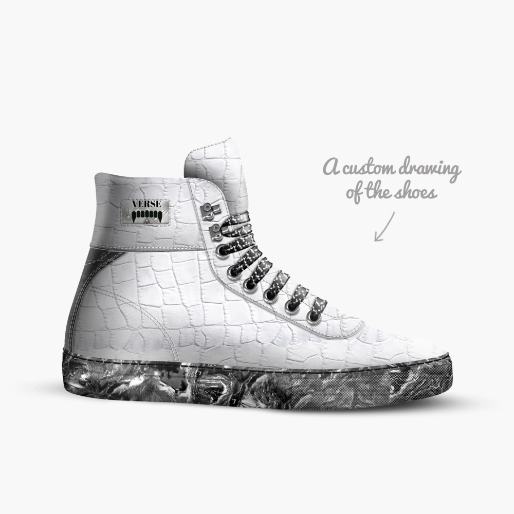 Verse Drop limited edition shoe Verse Drop artisan made in Italy shoes by Anthony Davis