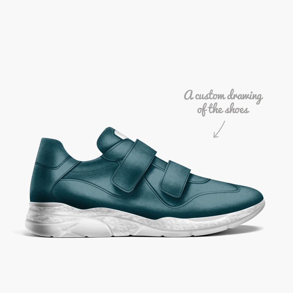 Turq Nation limited edition shoe Turq Nation artisan made in Italy shoes by Creative Hussle