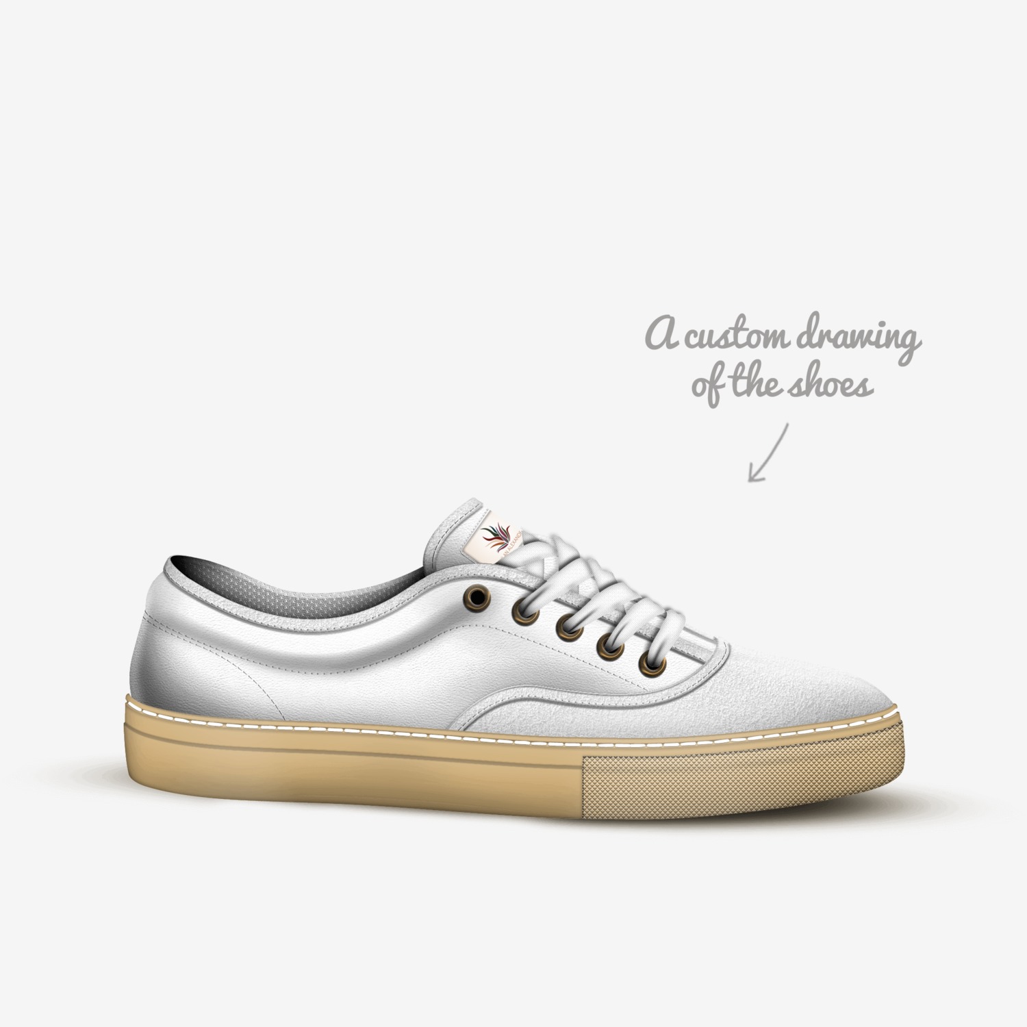 DYLAN ALEXANDER_agency custom made in Italy shoes by Agency Aliveshoes | Sketch view
