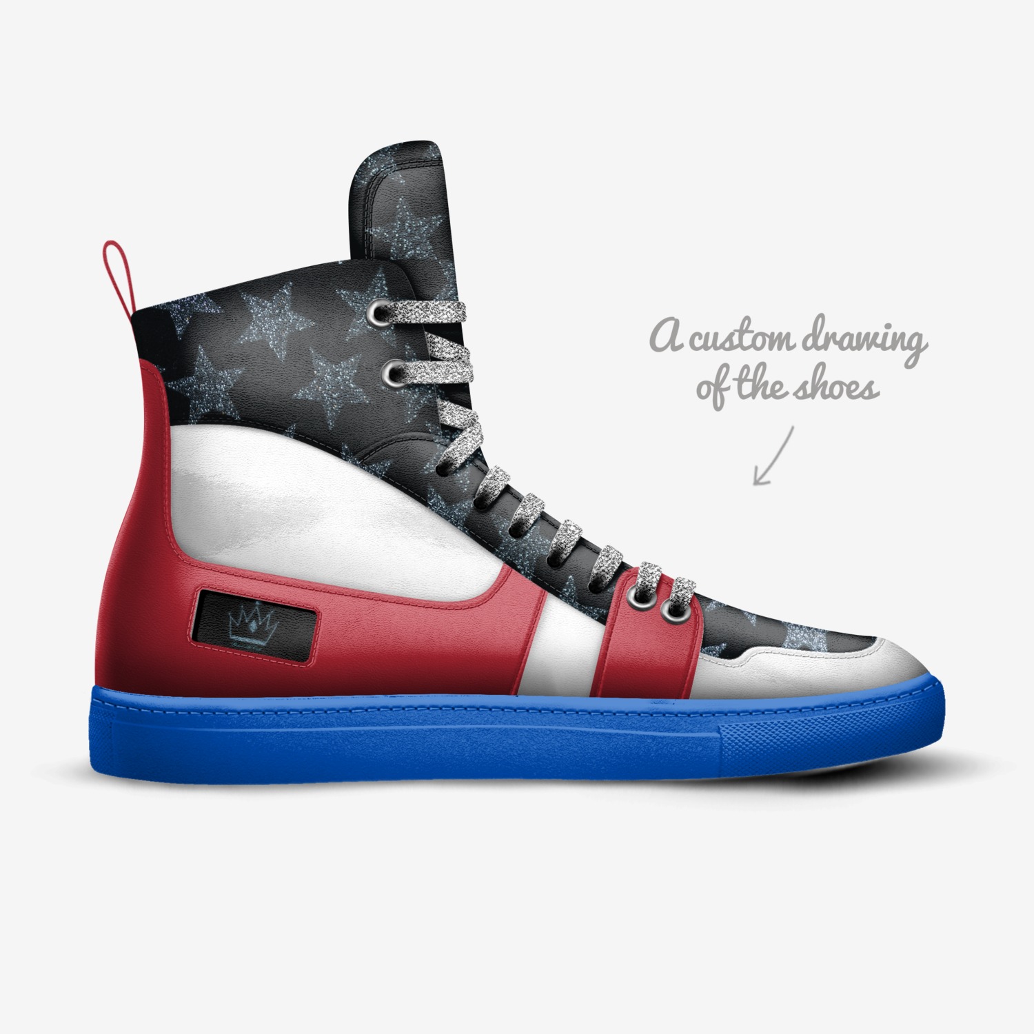 Shoes by Roscoe custom made in Italy shoes by Roscoe Mccall | Sketch view