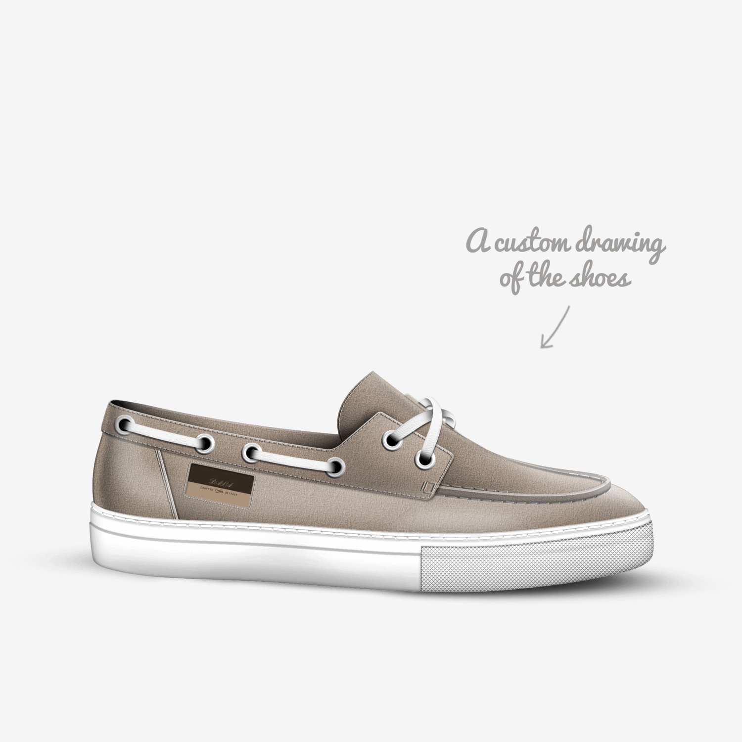 DALA custom made in Italy shoes by Daniel Grasmück | Sketch view
