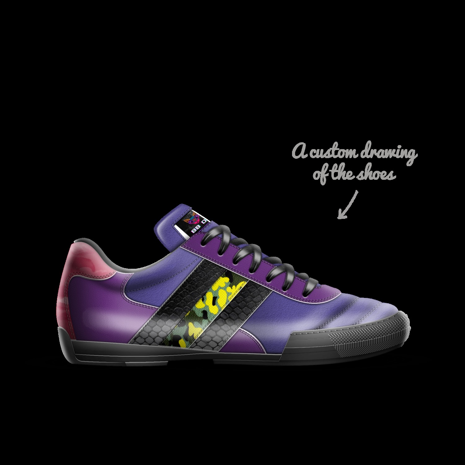 Bad Baby Driver A Custom Shoe concept by Amanda Lee