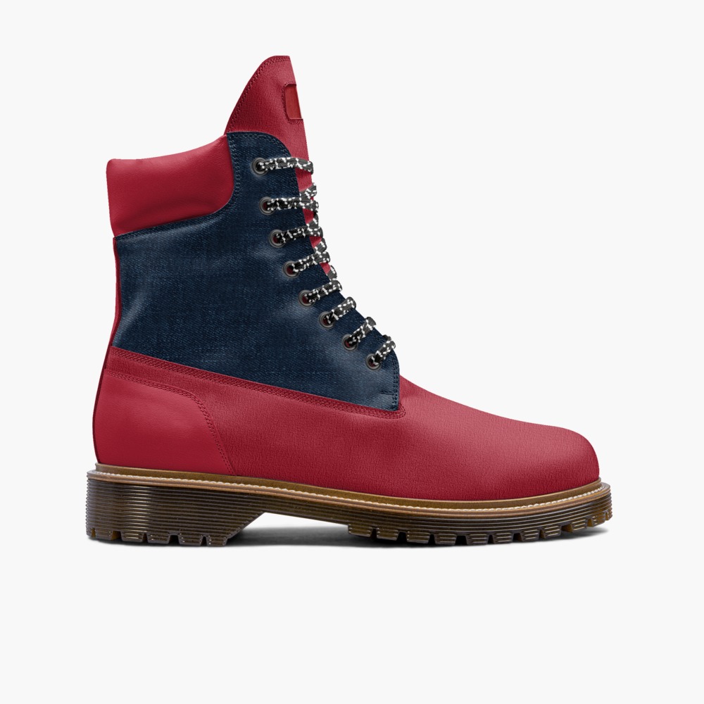 Red-Man limited edition shoe Red-Man artisan made in Italy shoes by Desiree Sims