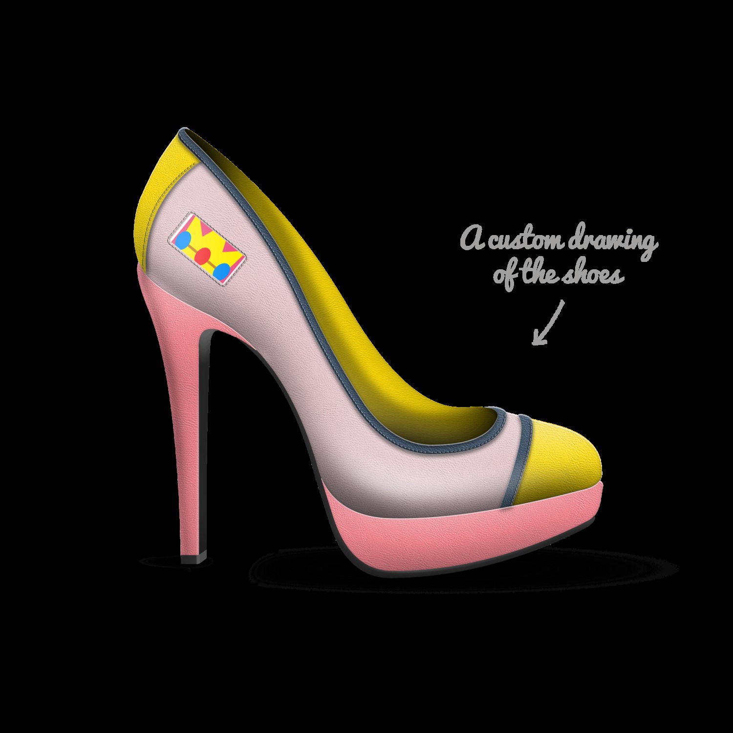 Princess peach shoes hotsell