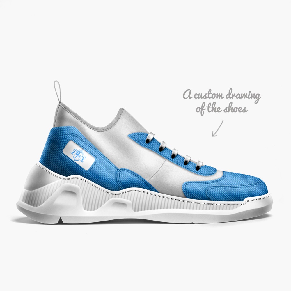 LLU Striders Sky  artisan made in Italy shoes by Teniele Graham
